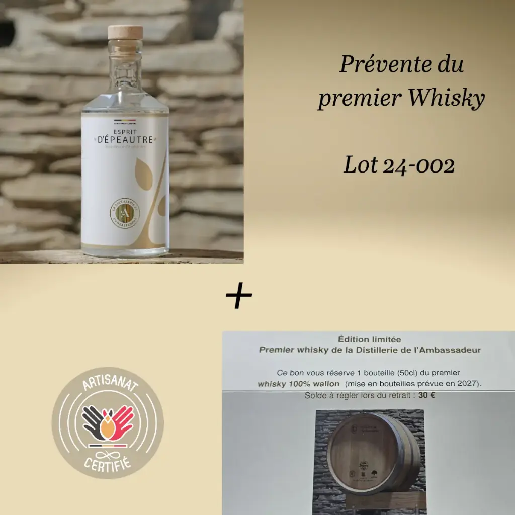 Prévente Whisky et Esprit d'Epeautre