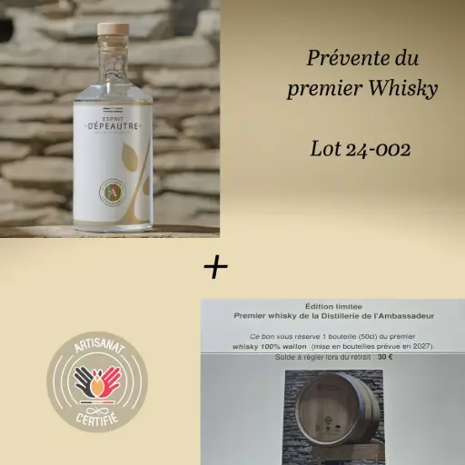 Prévente Whisky et Esprit d'Epeautre
